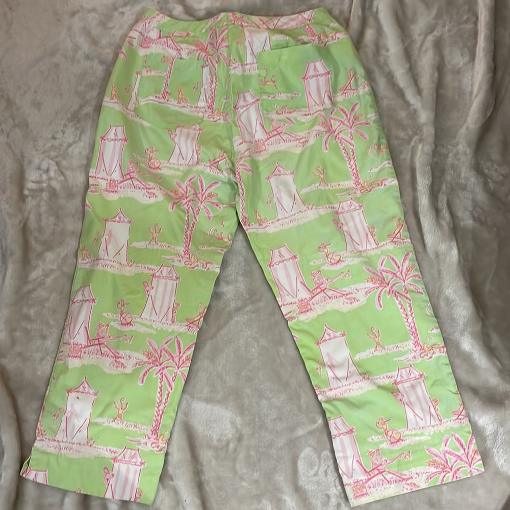 Lilly Pulitzer palms capri pants - Picture 6 of 7